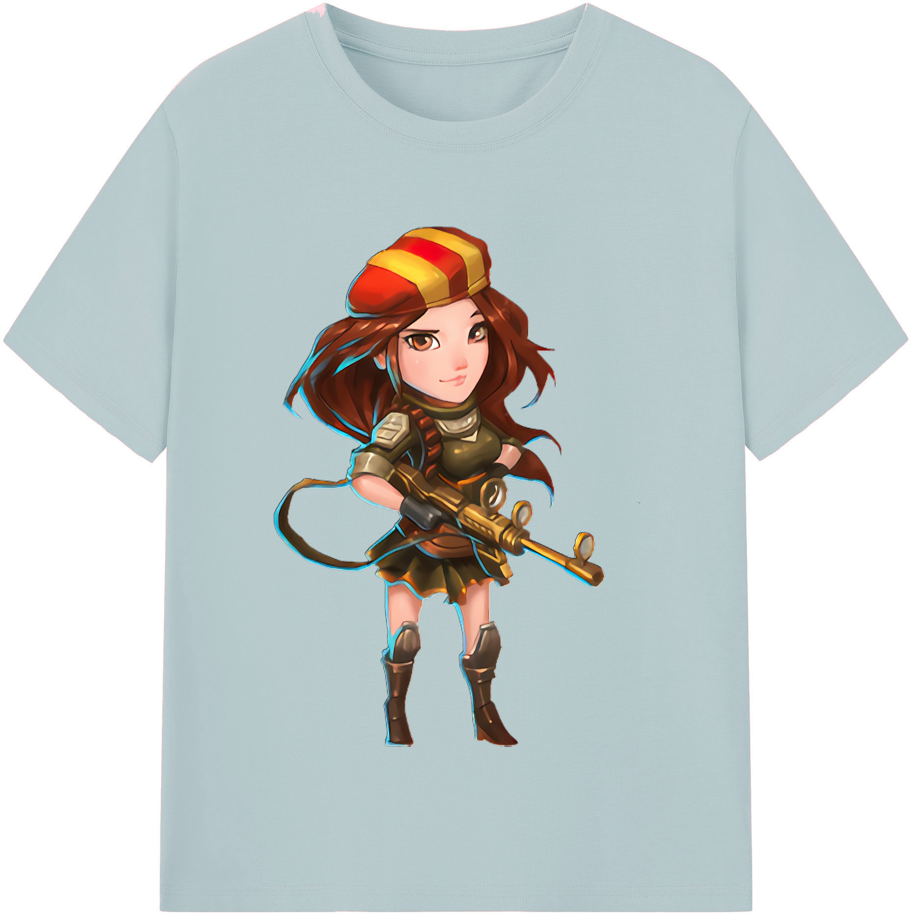 リーグ・オブ・レジェンド League of Legends LOL 綿100％半袖Tシャツ（フロントプリント）